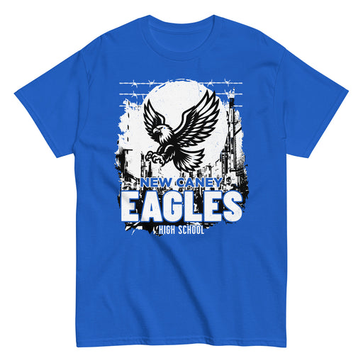 New Caney High School Eagles Royal Blue Classic Unisex T-shirt 202