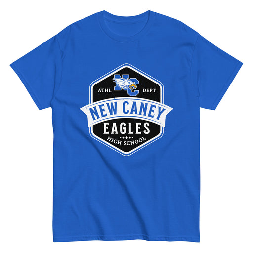 New Caney High School Eagles Royal Blue Classic Unisex T-shirt 209