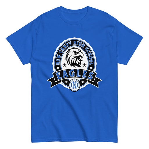 New Caney High School Eagles Royal Blue Classic Unisex T-shirt 212