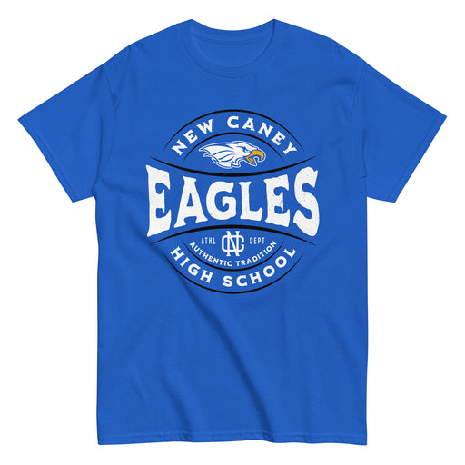 New Caney High School Eagles Royal Blue Classic Unisex T-shirt 218