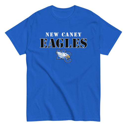 New Caney High School Eagles Royal Blue Classic Unisex T-shirt 222