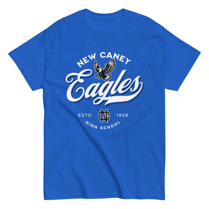 New Caney High School Eagles Royal Blue Classic Unisex T-shirt 226