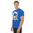 Side view of Dekaney High School Wildcats Royal Classic Unisex T-shirt 202