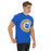 Man wearing a Klein High School Bearkats Classic Unisex Royal T-shirt 212a