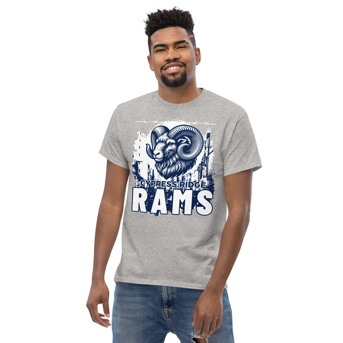 Cypress Ridge High School Rams Sport Grey Classic Unisex T-shirt 202