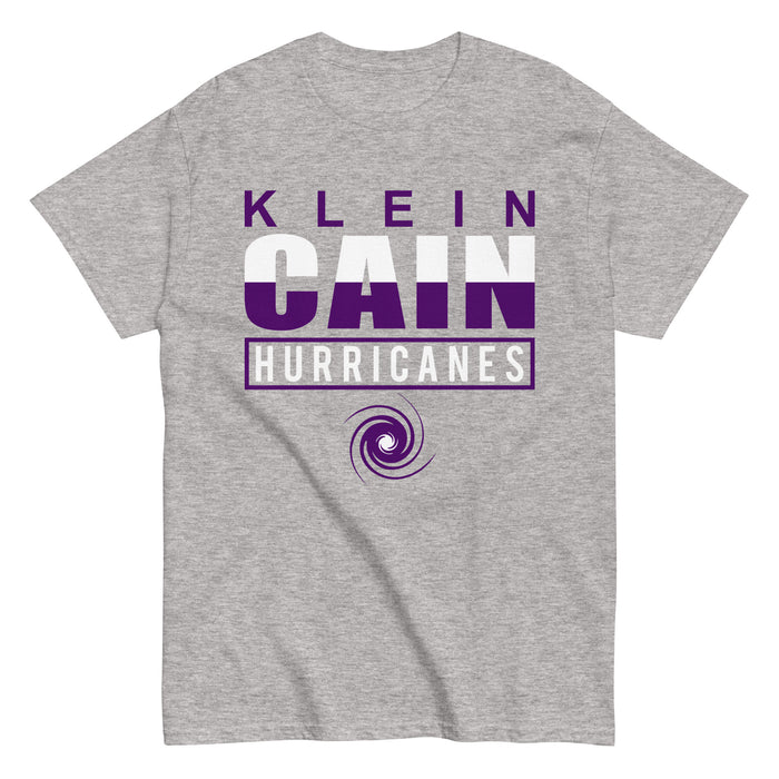 Klein Cain High School Hurricanes Sport Grey Classic T-shirt 29