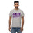 Man wearing a Klein Cain High School Hurricanes Sport Grey Classic T-shirt 32