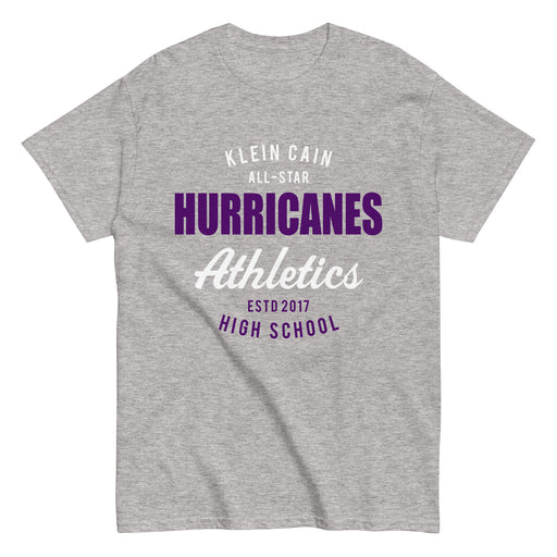 Klein Cain High School Hurricanes Sport Grey Classic T-shirt 34