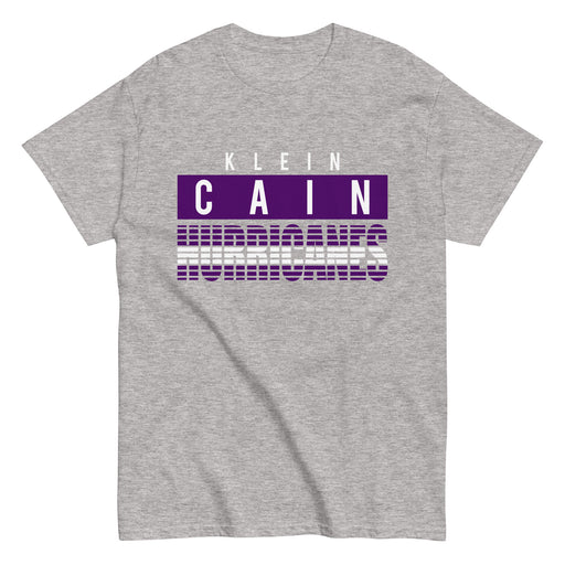 Klein Cain High School Hurricanes Sport Grey Classic T-shirt 35