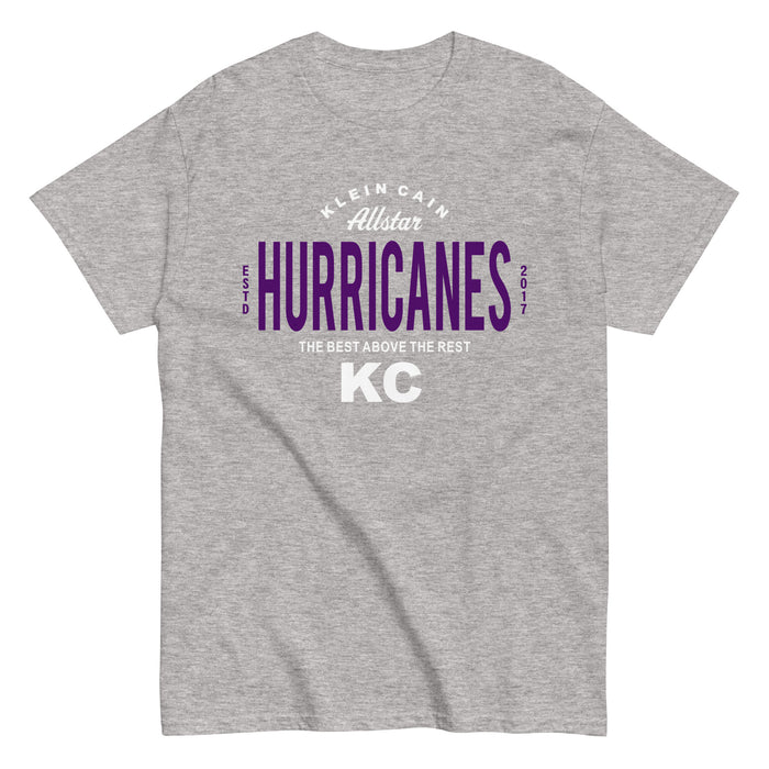 Klein Cain High School Hurricanes Sport Grey Classic T-shirt 40