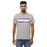 Man wearing a Klein Cain High School Hurricanes Sport Grey Classic T-shirt 72