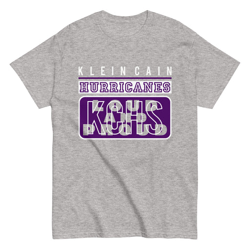 Klein Cain High School Hurricanes Sport Grey Classic T-shirt 86