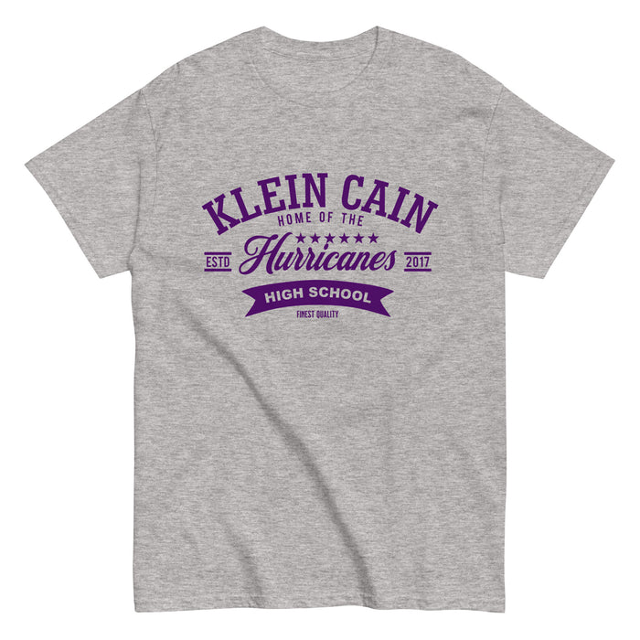 Klein Cain High School Hurricanes Sport Grey Classic T-shirt 96