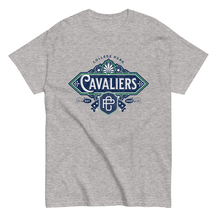 College Park High School Cavaliers Classic Unisex Sport Grey T-shirt 205