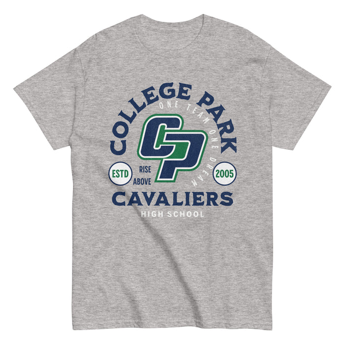 College Park High School Cavaliers Classic Unisex Sport Grey T-shirt 207