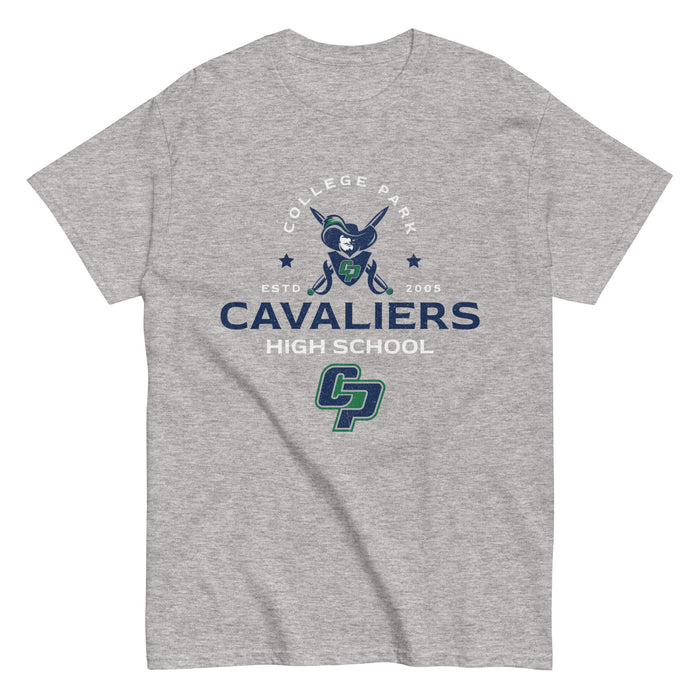 College Park High School Cavaliers Classic Unisex Sport Grey T-shirt 210