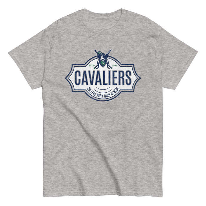 College Park High School Cavaliers Classic Unisex Sport Grey T-shirt 224