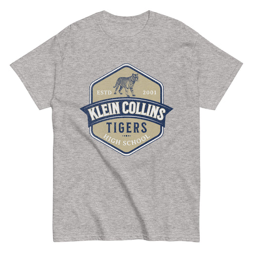 Klein Collins High School Tigers Classic Unisex Sport Grey T-shirt 216