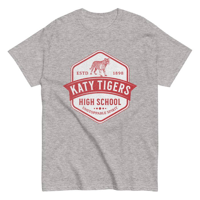 Katy High School Tigers Sport Grey Classic Unisex T-shirt 205