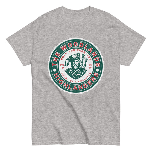 The Woodlands High School Highlanders Red Classic Unisex T-shirt 216