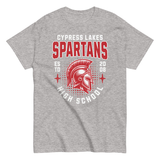 Cypress Lakes High School Spartans Sport Grey Classic Unisex T-shirt 204