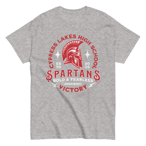 Cypress Lakes High School Spartans Sport Grey Classic Unisex T-shirt 206