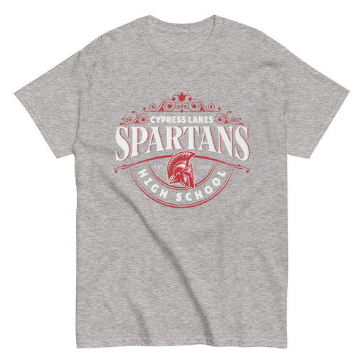 Cypress Lakes High School Spartans Sport Grey Classic Unisex T-shirt 211