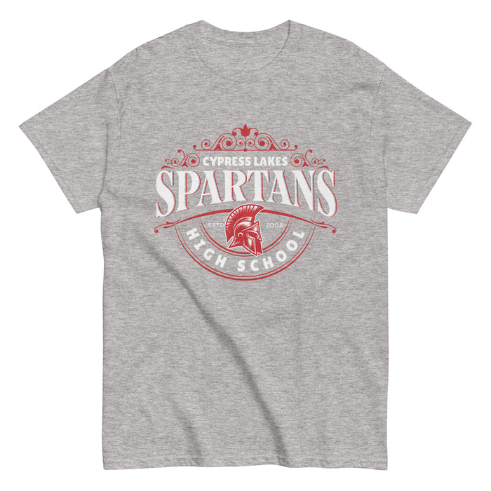 Cypress Lakes High School Spartans Sport Grey Classic Unisex T-shirt 211