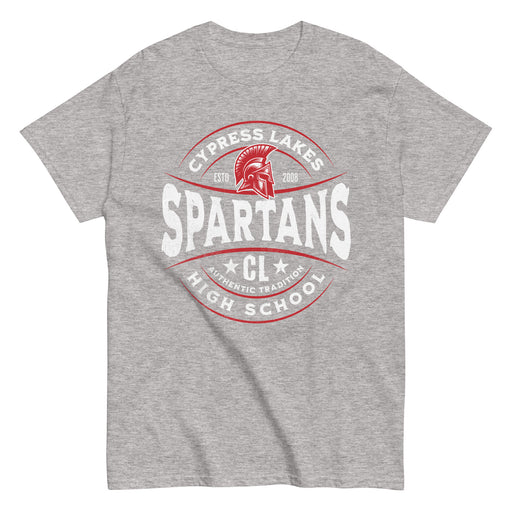 Cypress Lakes High School Spartans Sport Grey Classic Unisex T-shirt 218