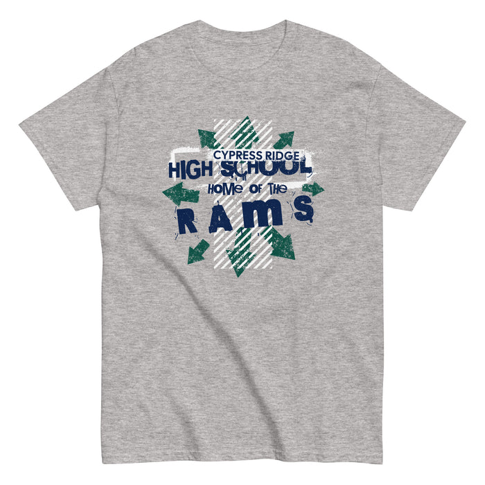 Cypress Ridge High School Rams Sport Grey Classic Unisex T-shirt 210