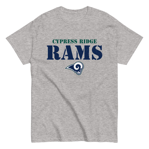 Cypress Ridge High School Rams Sport Grey Classic Unisex T-shirt 222