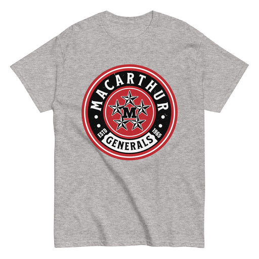 MacArthur High School Generals Grey Classic Unisex T-shirt 220