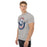 Man wearing a Allen High School Eagles Classic Unisex Sport Grey T-shirt 216