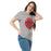 Woman wearing MacArthur High School Generals Grey Classic Unisex T-shirt 215