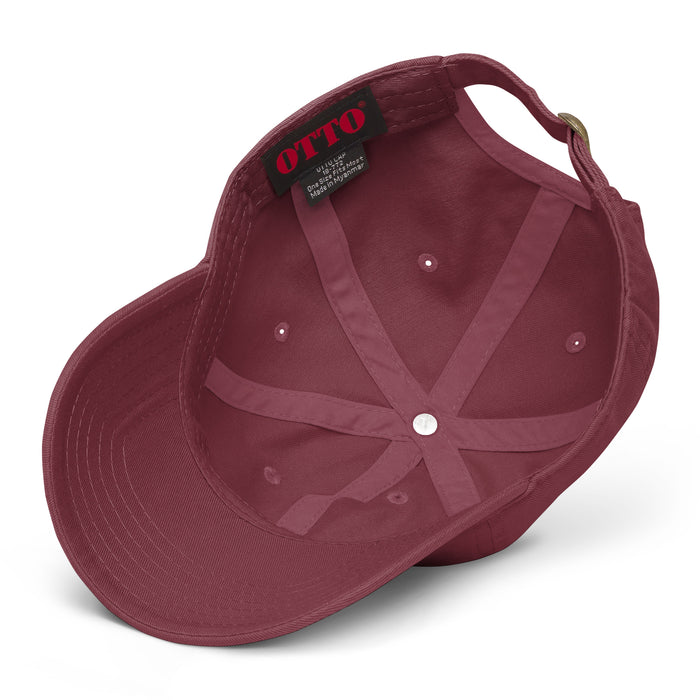 Underside view of Round Rock High School Dragons Relaxed Fit Baseball Cap 210