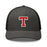 Tomball High School Cougars Trucker Cap 210 - charcoal and black