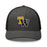 Tomball West High School Tigers Trucker Cap 204 - Charcoal and black