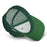 Underside view of The Woodlands High School Highlanders Evergreen Trucker Cap 207