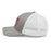 Side view of Tomball High School Cougars Trucker Cap 211 - heather grey and white