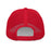 Back view of Tomball High School Cougars Trucker Cap 211 - Red