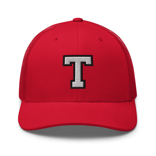 Tomball High School Cougars Red Trucker Cap 209