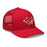 Profile view of Tomball High School Cougars Trucker Cap 211 - red