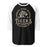 Conroe High School Tigers Unisex 3/4 sleeve Raglan T-shirt 206