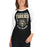 Woman wearing Cypress Park High School Tigers Unisex 3/4 sleeve Raglan T-shirt 204