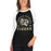 Woman wearing Cypress Park High School Tigers Unisex 3/4 sleeve Raglan T-shirt 208