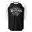 Cypress Park High School Tigers Unisex 3/4 sleeve Raglan T-shirt 211