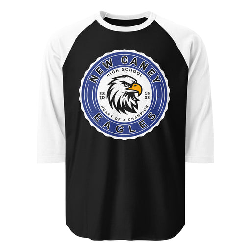 New Caney High School Eagles Unisex 3/4 sleeve Raglan T-shirt 216