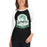 Woman wearing Spring High School Lions Unisex 3/4 sleeve Raglan T-shirt 219