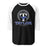 Taylor High School Mustangs Unisex 3/4 sleeve Raglan T-shirt 226