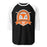 United High School Longhorns Unisex 3/4 sleeve Raglan T-shirt 212